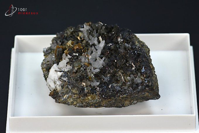 cristaux de mispickel ou arsenopyrite