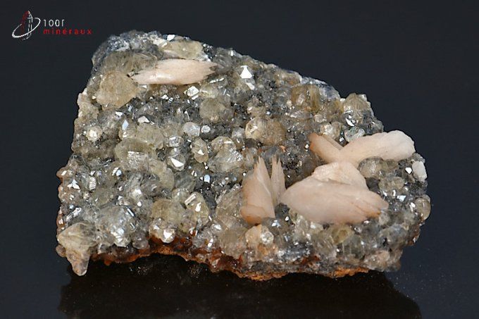 cristaux de cerusite et baryte