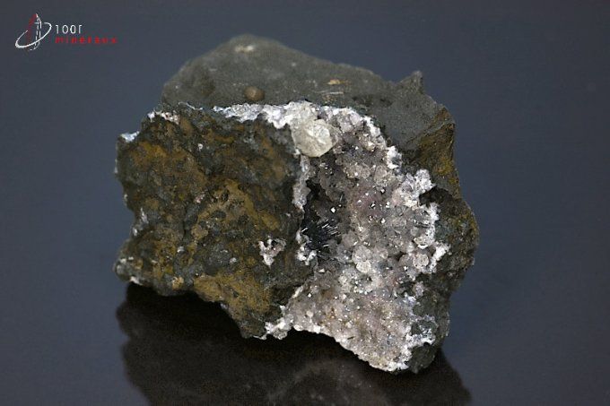 cristaux de pyrolusite polianite