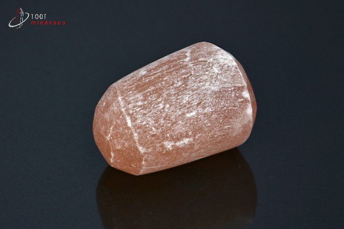 Gypse fibreux ou Sélénite orange - Maroc - Minéraux polis 3,1 cm / 18g / BC677