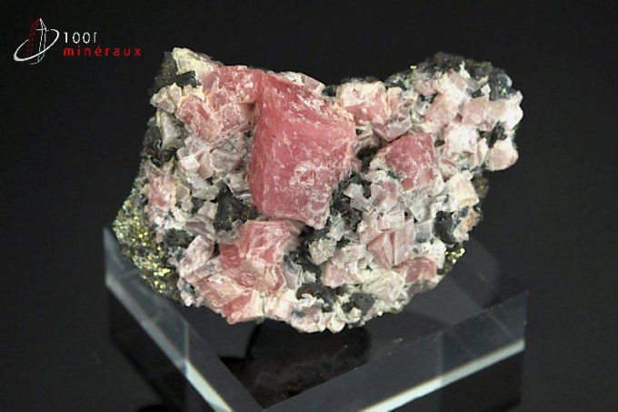 Rhodochrosite - Argentine - minéraux à cristaux 4,8 cm / 56 g / BD415