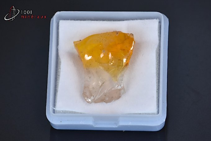 Opale de feu brute - USA - minéraux bruts 1,7 cm / 1,9g / BJ509