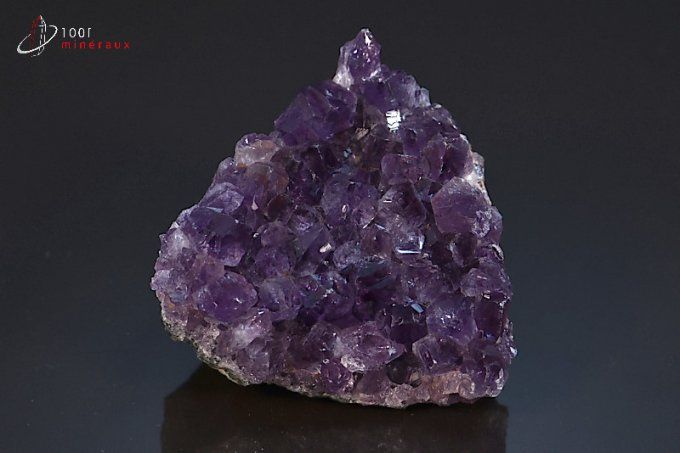 Améthyste - Uruguay - minéraux à cristaux 6,5 cm / 201g / BJ940