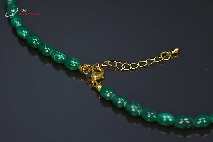 collier en Malachite