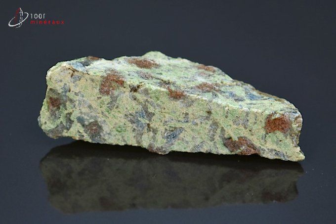 Eclogite à grenats - France - minéraux bruts 5,8 cm / 34 g / AE410