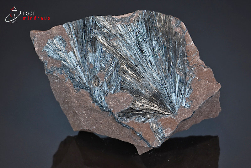 Pyrolusite de Manganèse - Maroc - minéraux à cristaux 7,4 cm / 348g / AG520