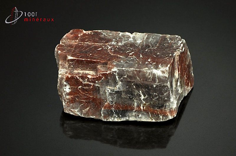 Calcite minéral rouge - Maroc - minéraux bruts 4,8cm / 73g / AJ170