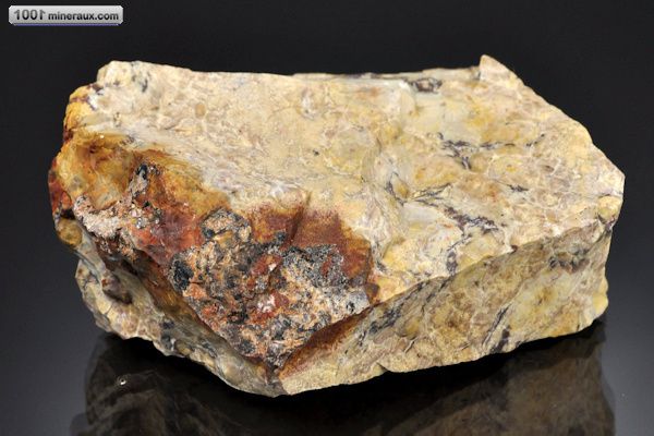 Jaspe à ocelles - Brésil - minéraux bruts 6,8 cm / 164g / AJ859
