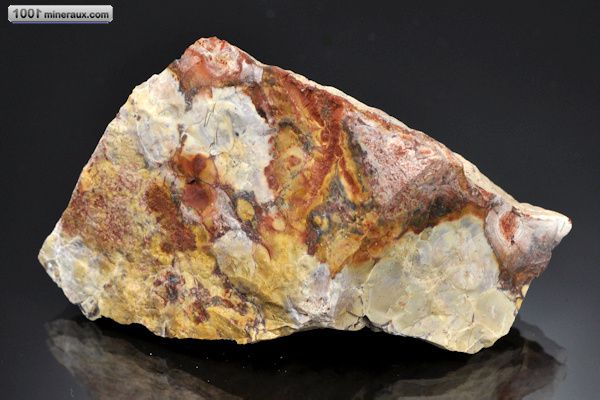 Jaspe à ocelles - Brésil - minéraux bruts 6 cm / 146g / AJ871