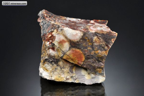 Jaspe à ocelles - Brésil - minéraux bruts 5,4 cm / 151g / AJ872