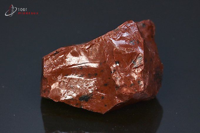 obsidienne brune mineral brut
