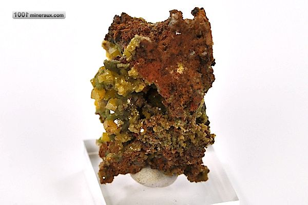 Mimétite - Mexique - minéraux à cristaux 3,7 cm / 34g / AQ271