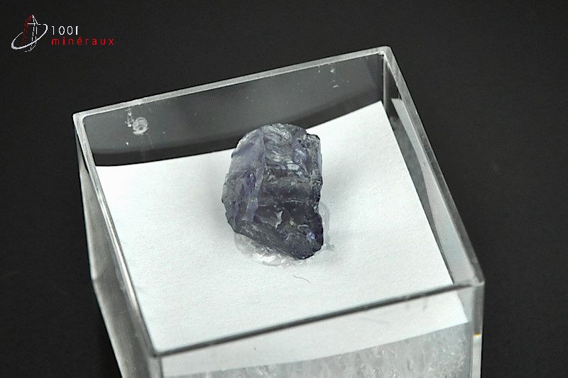 Iolite ou Cordiérite - Tanzanie - minéraux à cristaux 1 cm / 0,6g / AQ951