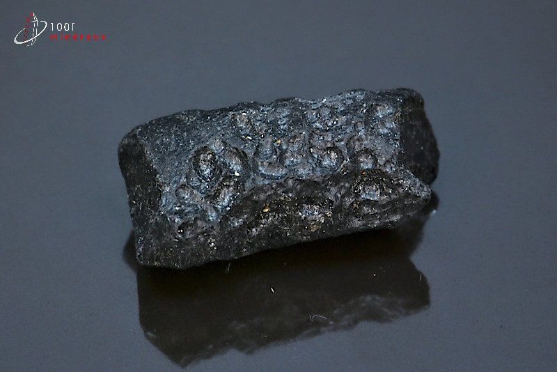 Tectite noire - Indochine - Minéraux bruts 3,3 cm / 10g / AR24