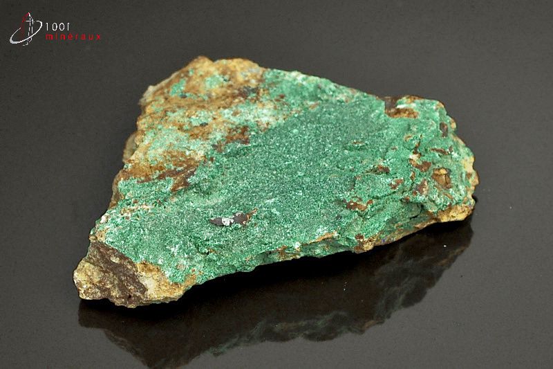 Malachite cristallisée - Maroc - minéraux à cristaux 5,3 cm / 45g / AS191