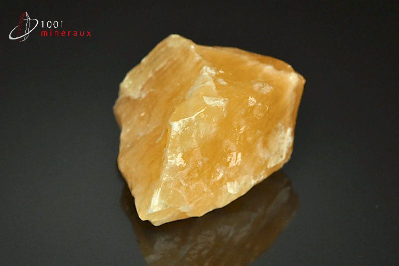 Calcite orange brute - Mexique - minéraux bruts 5,1 cm / 63g / AS23