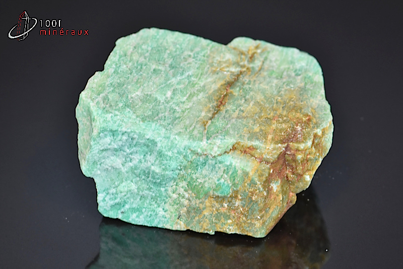 Amazonite brute - Brésil - minéraux bruts 6,1 cm / 141g / AS266