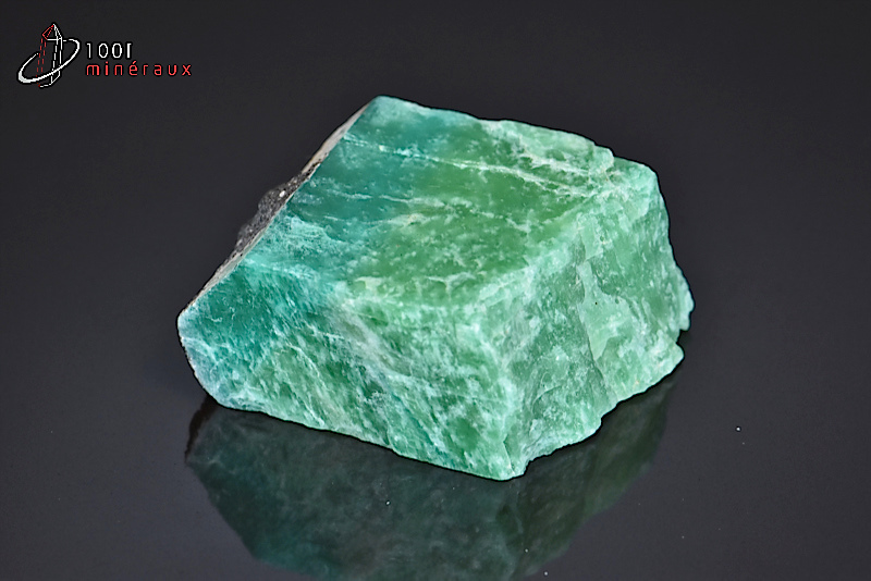 Amazonite brute bleu-vert - Brésil - minéraux bruts 5,9 cm / 88g / AS275