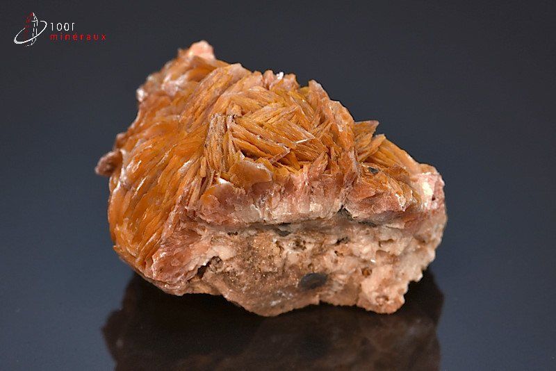 Baryte - Maroc - minéraux à cristaux 5,4 cm / 139g / AS295