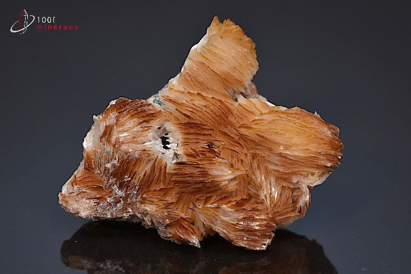 Baryte - Maroc - minéraux à cristaux 6,3 cm / 101g / AS309