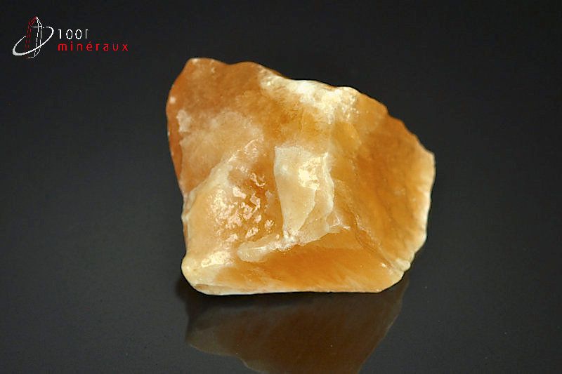 Calcite orange brute - Mexique - minéraux bruts 4,6 cm / 82g / AS39