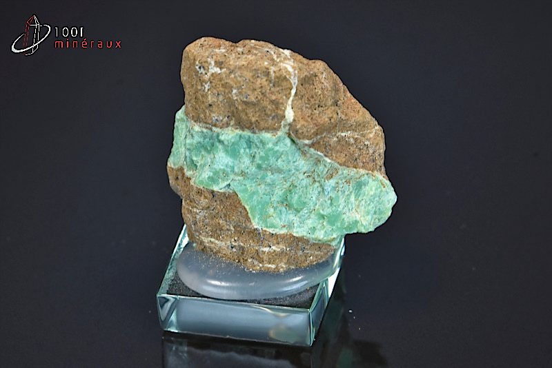 Chrysoprase - Brésil - minéraux bruts 3,1 cm / 20g / AT436