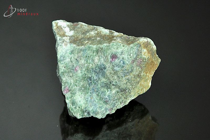 Fuchsite à rubis - Inde - minéraux bruts 5.3 cm / 112g / AT819