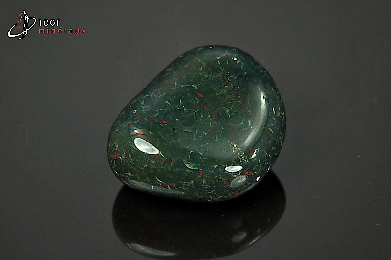 Jaspe vert poli - Afrique du sud - pierres polies 3,7 cm / 30g / AV124