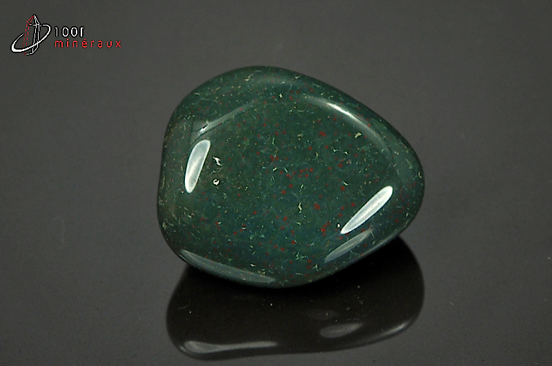 Jaspe vert poli - Afrique du sud - pierres polies 3,6 cm / 36g / AV126