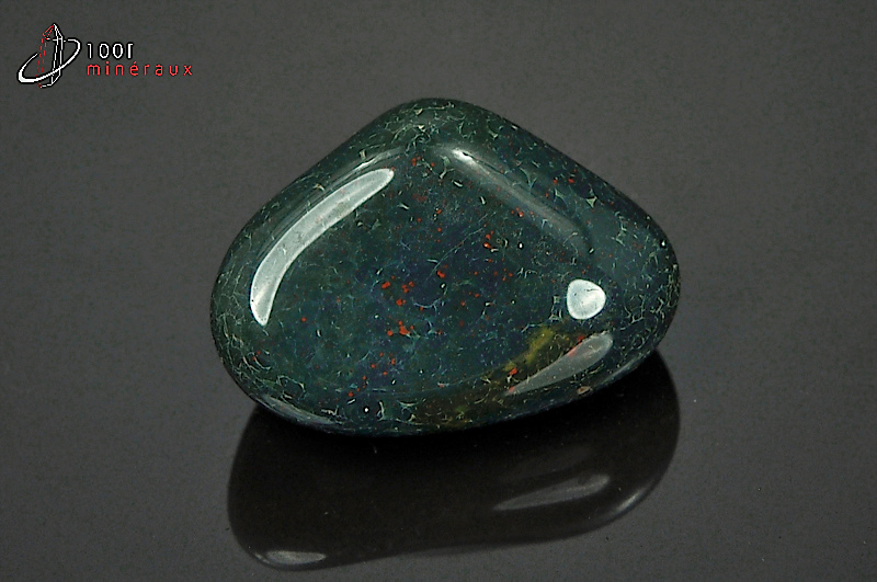 Jaspe vert poli - Afrique du sud - pierres polies 4,2 cm / 41g / AV127