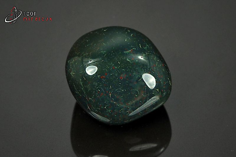 Jaspe vert poli - Afrique du sud - pierres polies 3,5 cm / 44g / AV131