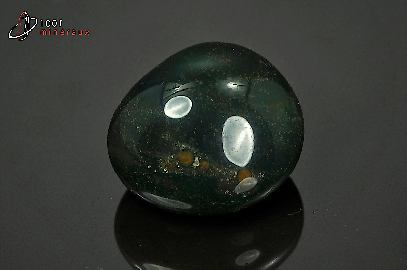 Jaspe vert poli - Afrique du sud - pierres polies 3,5 cm / 44g / AV144