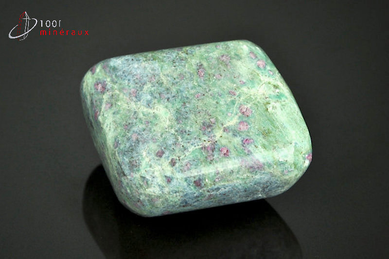 Fuchsite à rubis - Inde - pierres polies 4,5 cm / 112 g / AV148