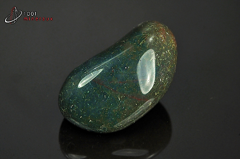 Jaspe vert poli - Afrique du sud - pierres polies 4,2 cm / 36g / AV153