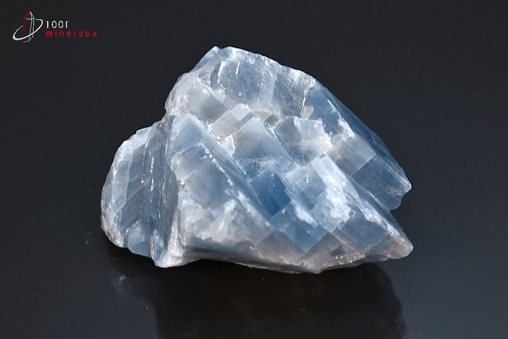 Calcite brute bleue - Mexique - minéraux bruts 4.1 cm / 71g / AW559