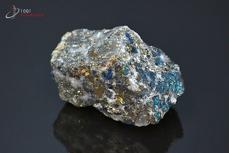 Chalcopyrite - France - minéraux bruts 4.5 cm / 76g / AW565