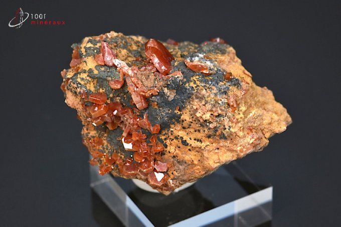 vanadinite mineraux cristaux