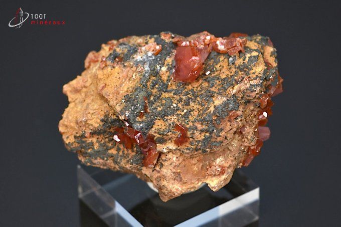 vanadinite mineraux cristaux