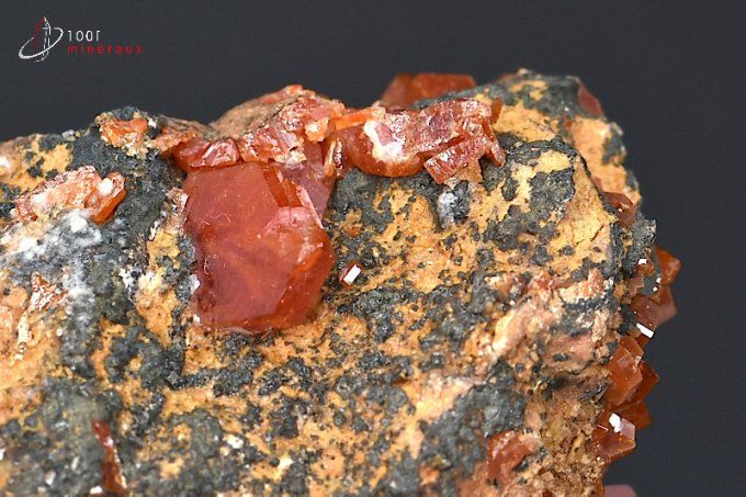 vanadinite mineraux cristaux