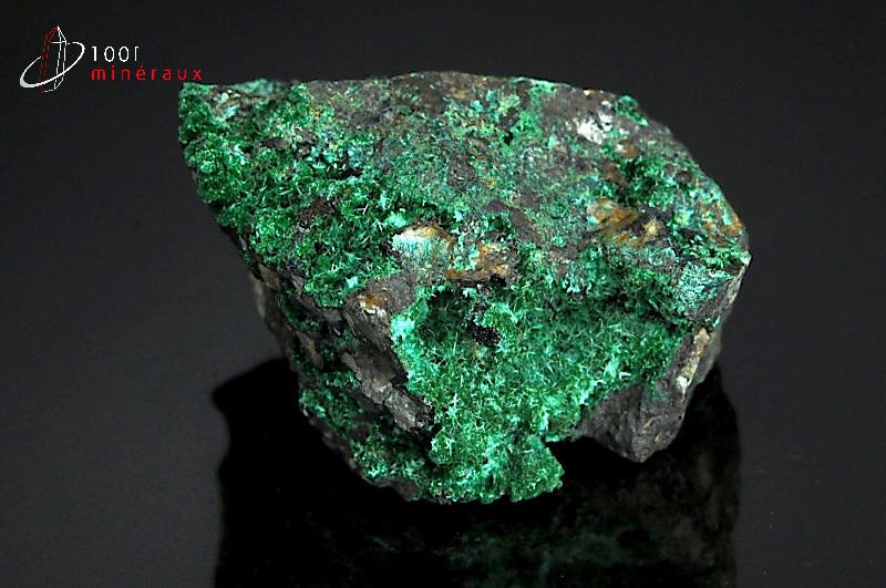 Brochantite - Chili - Minéraux à cristaux 5,1cm / 105g / AW853