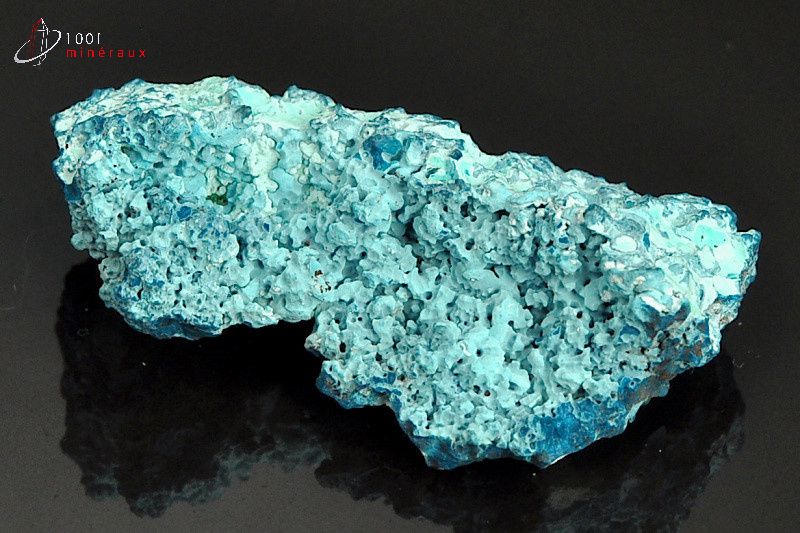 Planchéite - R.D. Congo - minéraux à cristaux 5,3 cm / 35g / AW948