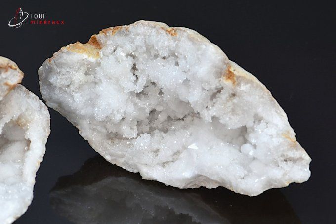 geode de quartz entiere ouverte