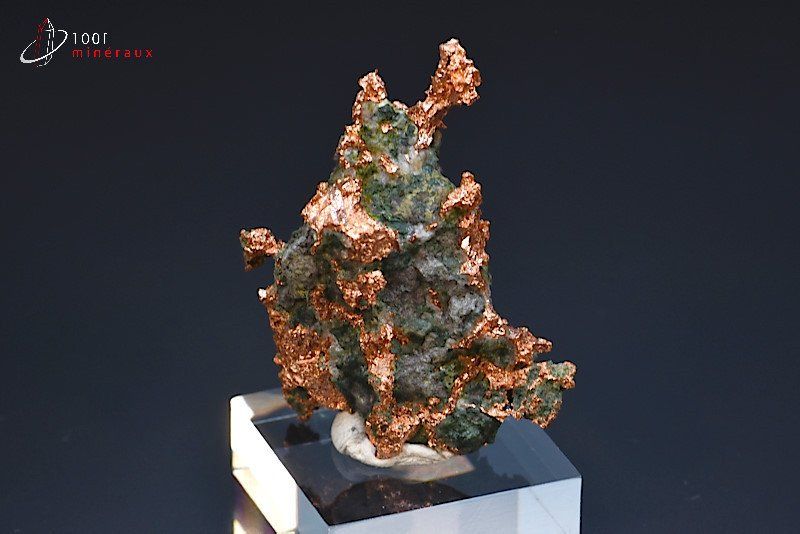 Cuivre natif - USA - minéraux à cristaux 4,6 cm / 40 g / AX670