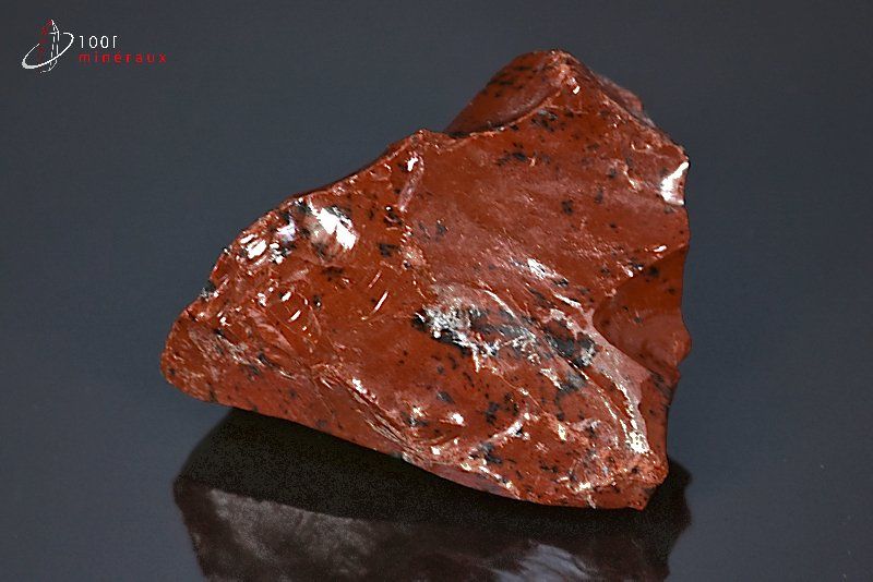 Obsidienne brune - Mexique - Minéraux bruts 6,3 cm / 103g / AX71