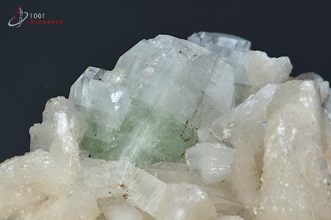 apophyllite et stilbite mineraux