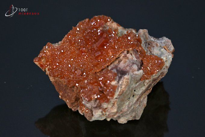cristaux vanadinite