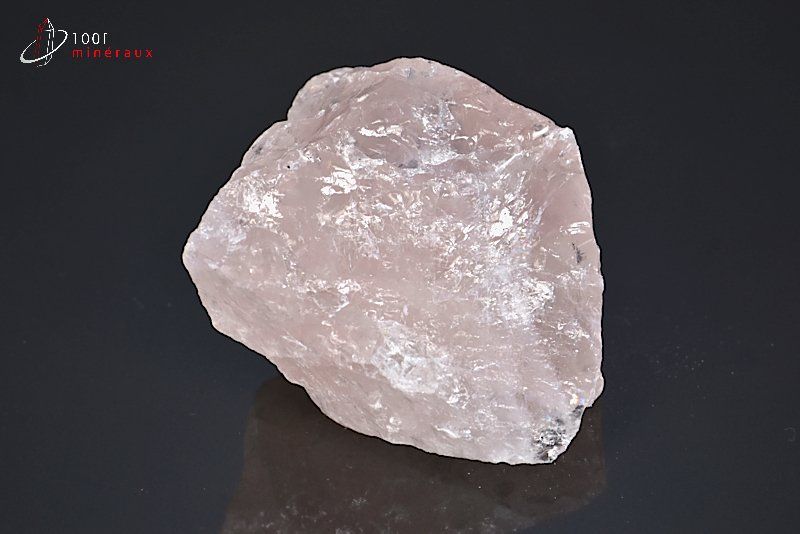 Quartz rose brut - Brésil - minéraux bruts 5,7 cm / 116g / AX83