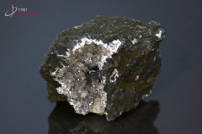 cristaux de pyrolusite polianite