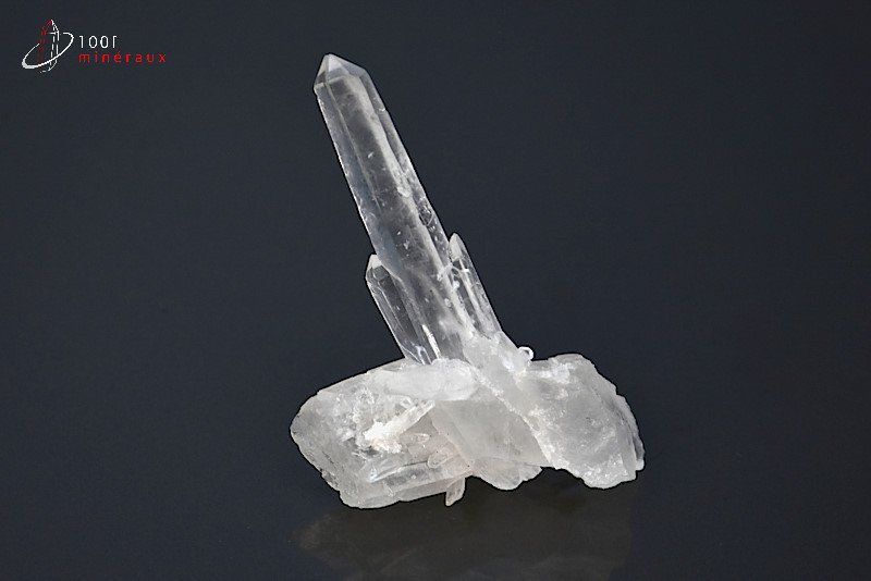 Pointe de Cristal de roche - Brésil - minéraux à cristaux 4,6 cm / 9g / AX875