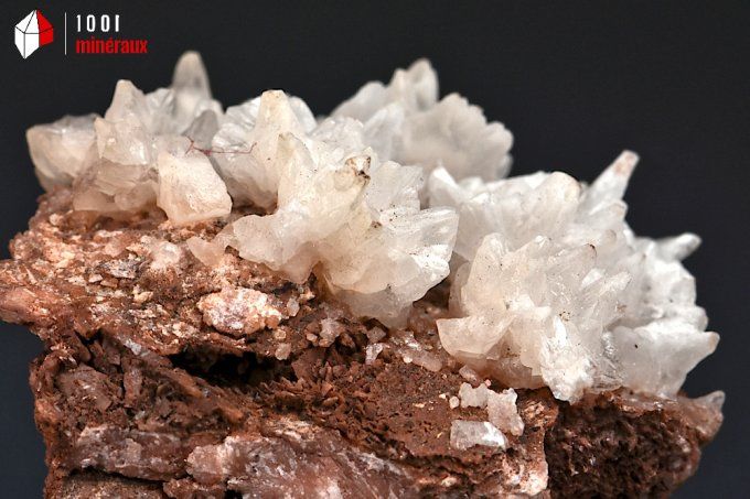 Aragonite cristallisée - Maroc - minéraux à cristaux 6,3 cm / 153g / AX885